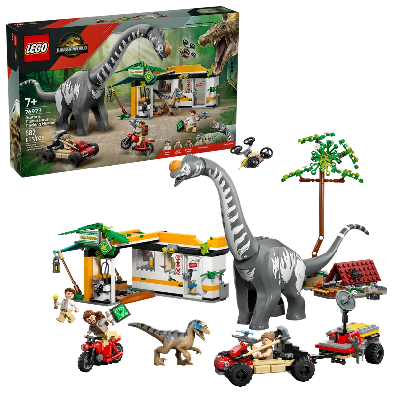 Raptor & Titanosaurus Tracking Mission by LEGO – product photo 2 of 11