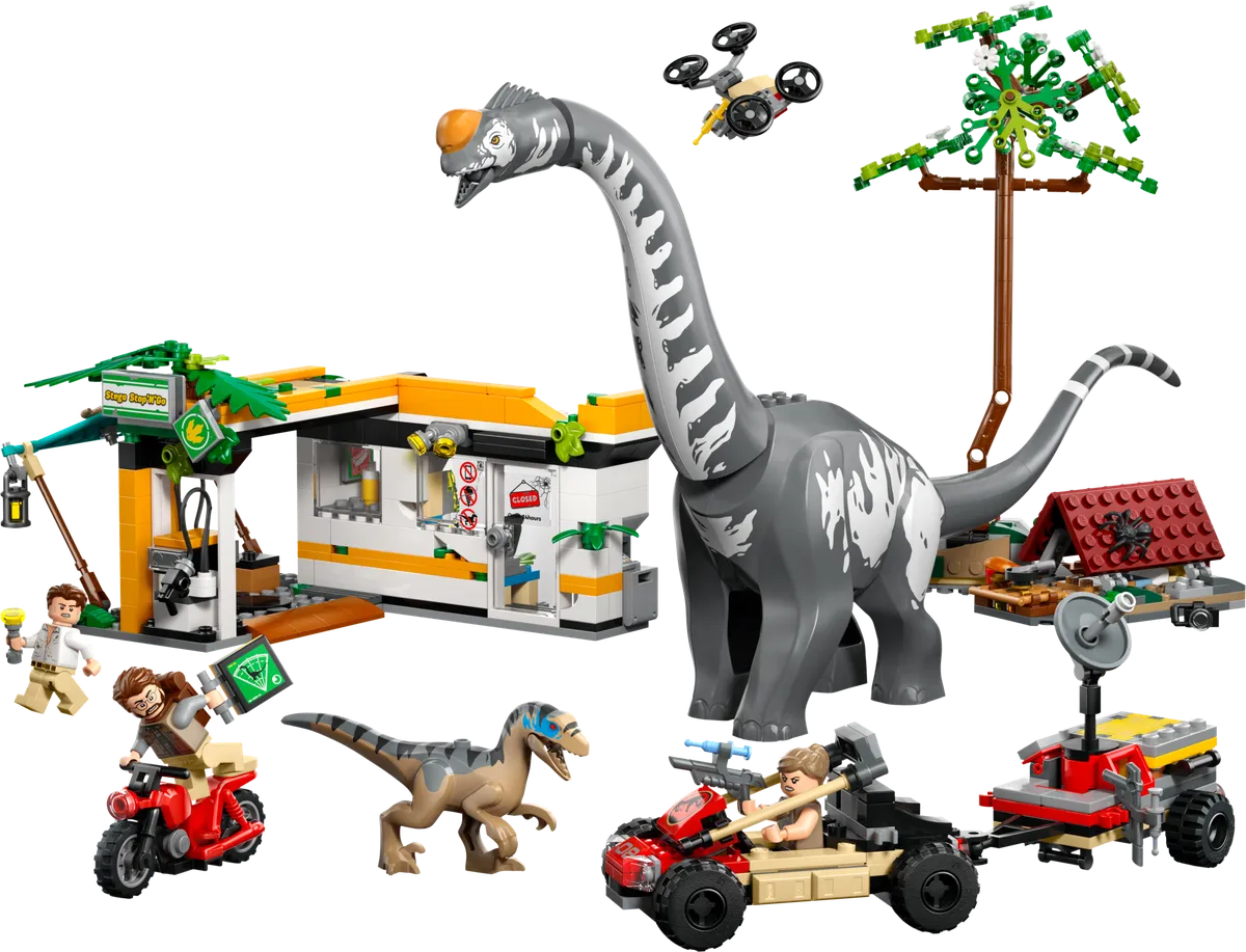 LEGO Raptor & Titanosaurus Tracking Mission (76973)