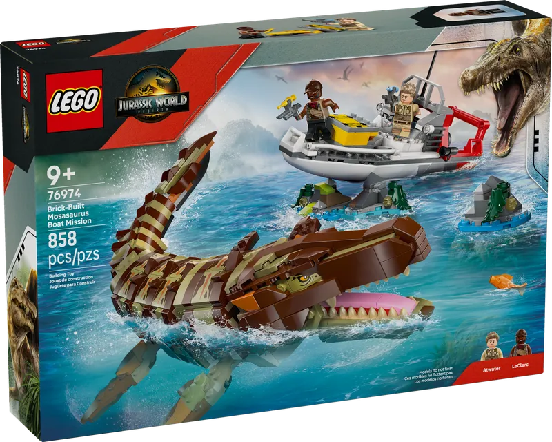 Brick-Built Mosasaurus Boat Mission by LEGO – product photo 2 of 6