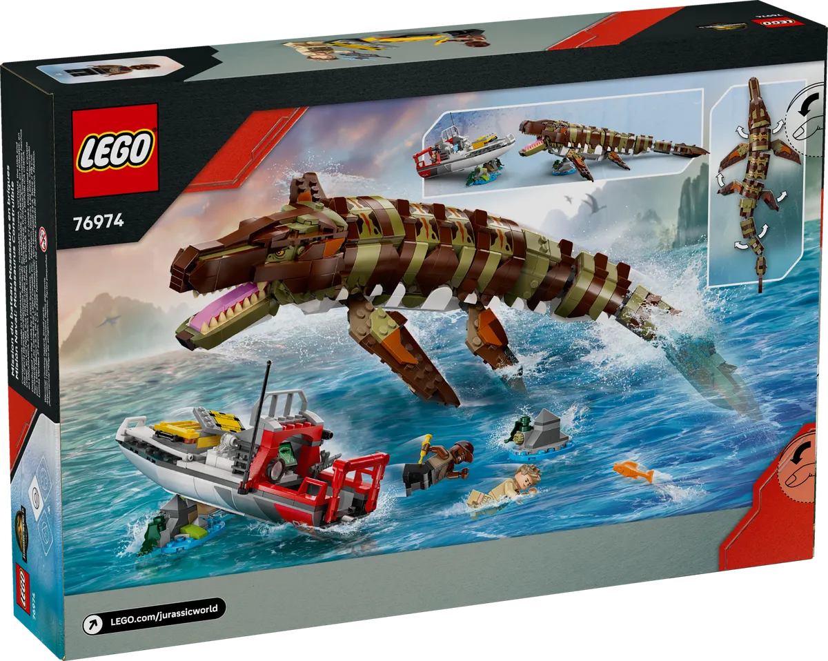 LEGO Brick-Built Mosasaurus Boat Mission (76974) - image 5