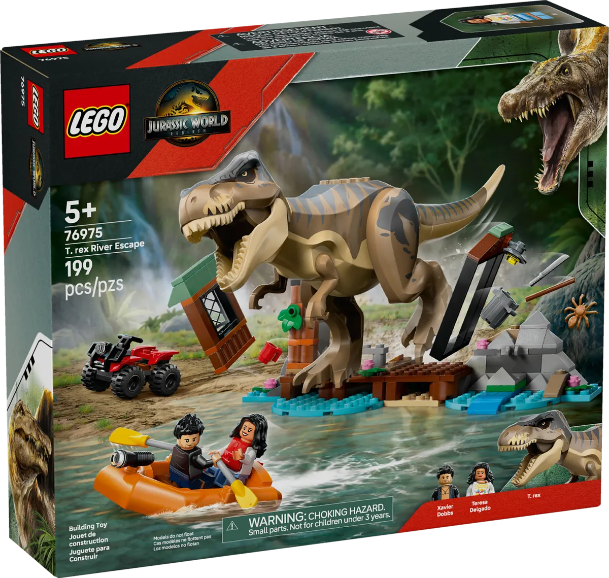 LEGO T. rex River Escape (76975) - Bild 1