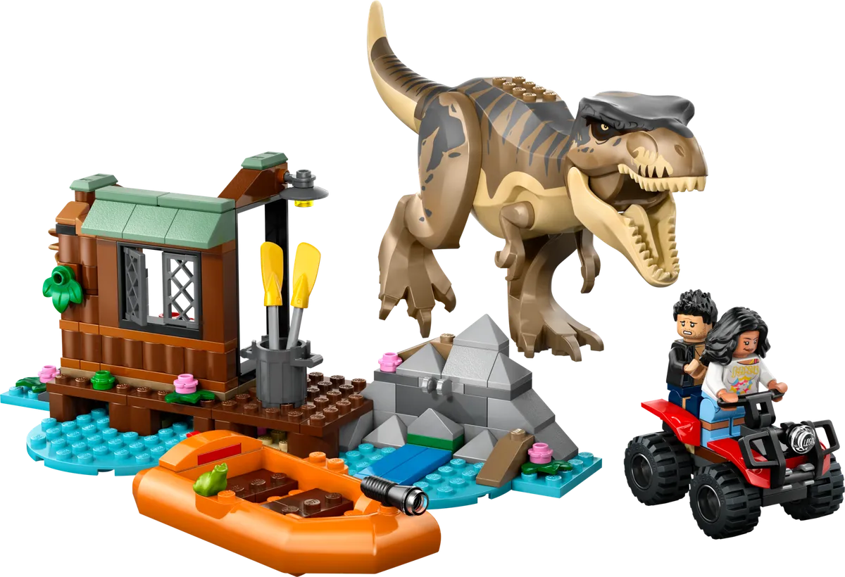 LEGO T. rex River Escape (76975)