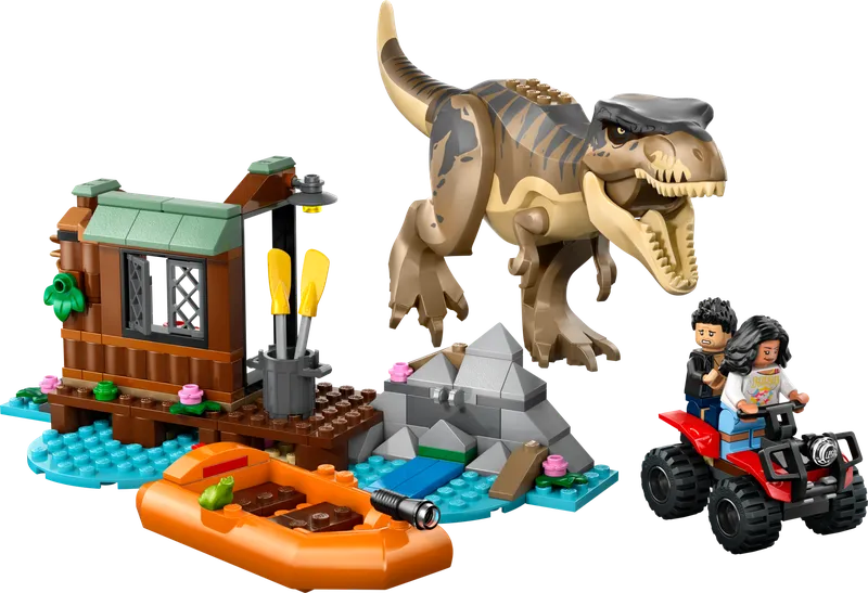 T. rex rivierontsnapping