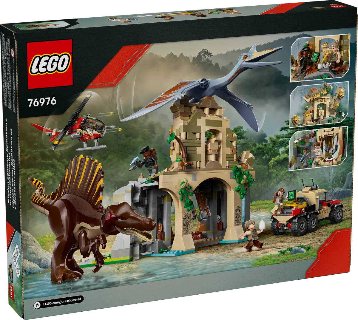 LEGO Spinosaurus & Quetzalcoatlus Air Mission (76976) - Bild 10