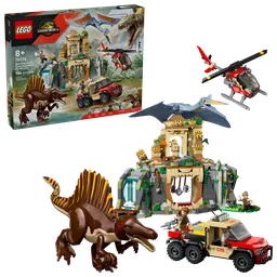 LEGO Spinosaurus & Quetzalcoatlus Air Mission (76976) - afbeelding 1