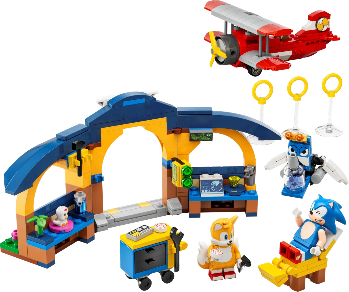LEGO Tails' Workshop and Tornado Plane (76991) - Bild 2