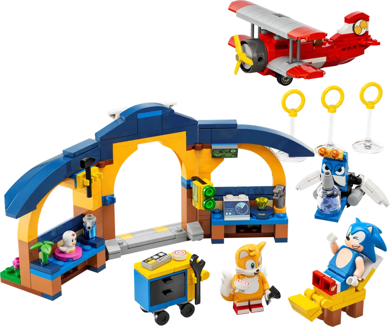 Tails' Workshop and Tornado Plane by LEGO – product photo 3 of 9