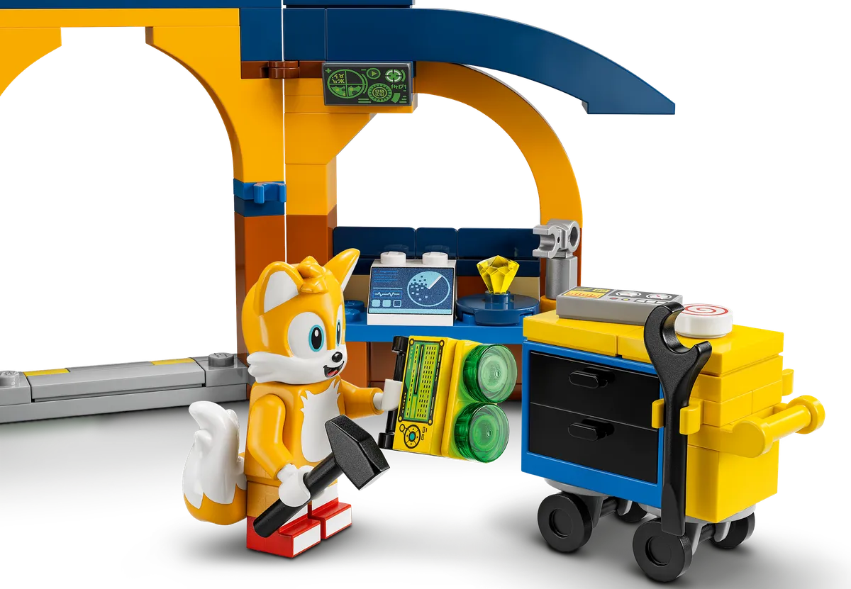 LEGO Tails' Workshop and Tornado Plane (76991) - Bild 3