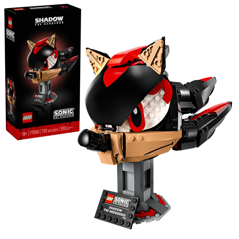 Shadow the Hedgehog van LEGO – productfoto 7 van 8