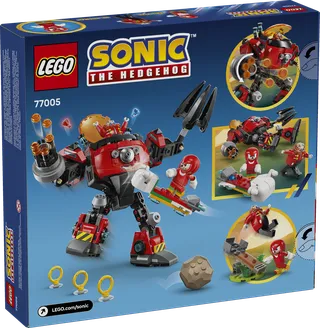 Knuckles vs. Dr. Eggman Egg Crusher mecha van LEGO – productfoto 11 van 11