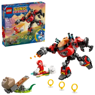 Knuckles vs. Dr. Eggman Egg Crusher mecha van LEGO – productfoto 2 van 11