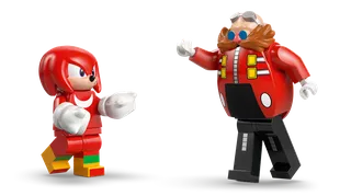 Knuckles vs. Dr. Eggman Egg Crusher mecha van LEGO – productfoto 3 van 11