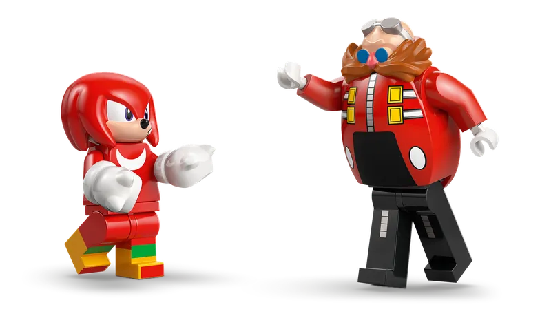 Knuckles vs. Dr. Eggman Egg Crusher mecha van LEGO – productfoto 3 van 11