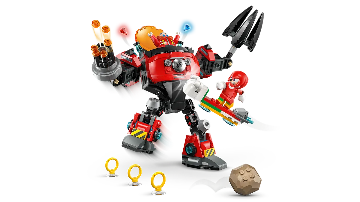 LEGO Knuckles vs. Dr. Eggman Egg Crusher Mech (77005) - afbeelding 1