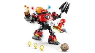 Knuckles vs. Dr. Eggman Egg Crusher mecha van LEGO – productfoto 4 van 11