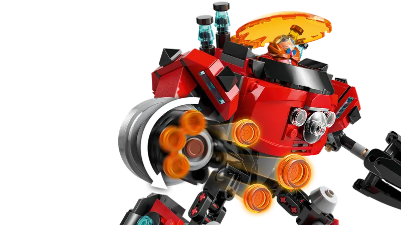 Knuckles vs. Dr. Eggman Egg Crusher mecha van LEGO – productfoto 5 van 11