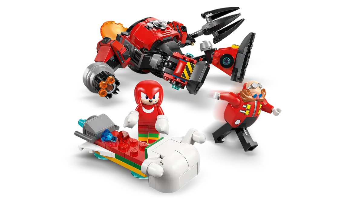 LEGO Knuckles vs. Dr. Eggman Egg Crusher Mech (77005) - afbeelding 3