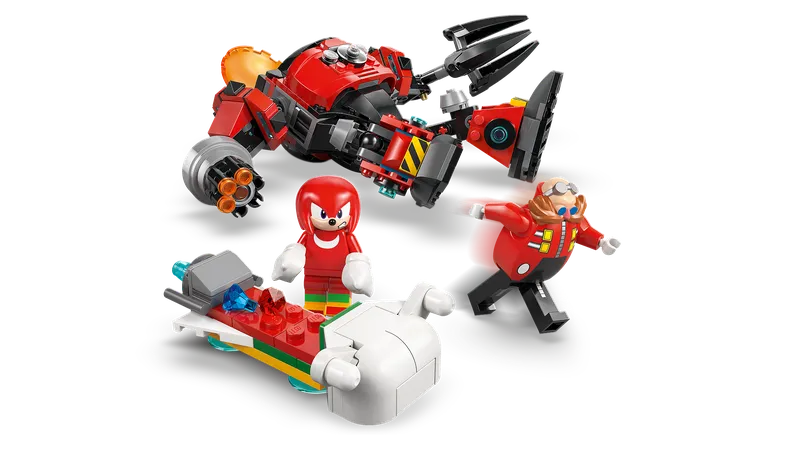 Knuckles vs. Dr. Eggman Egg Crusher mecha van LEGO – productfoto 6 van 11