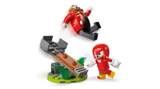 Knuckles vs. Dr. Eggman Egg Crusher mecha van LEGO – productfoto 7 van 11
