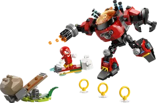 Knuckles vs. Dr. Eggman Egg Crusher mecha van LEGO – productfoto 1 van 11