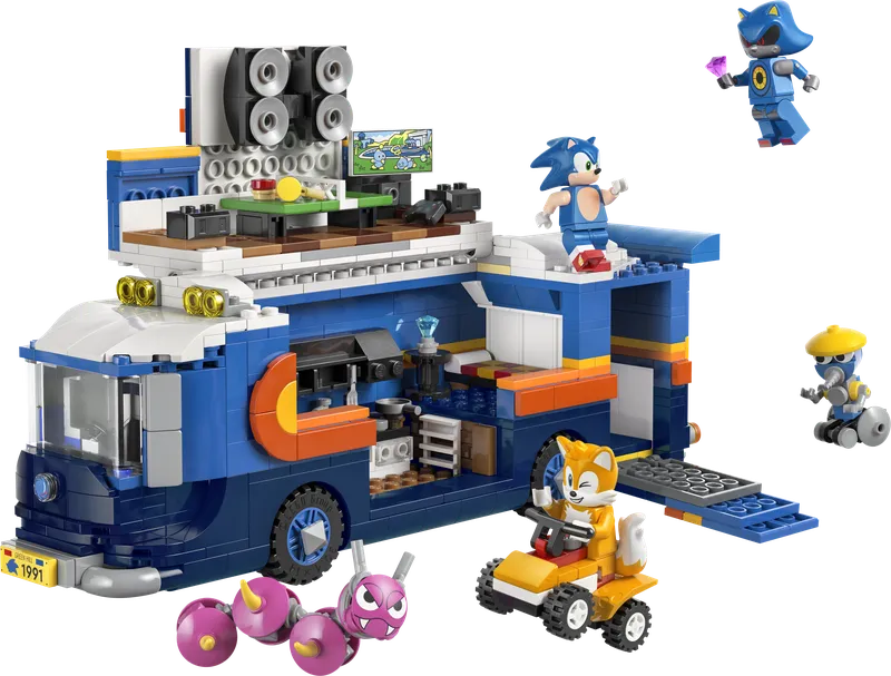LEGO 77006 Team Sonic Command Truck, 747 stenen