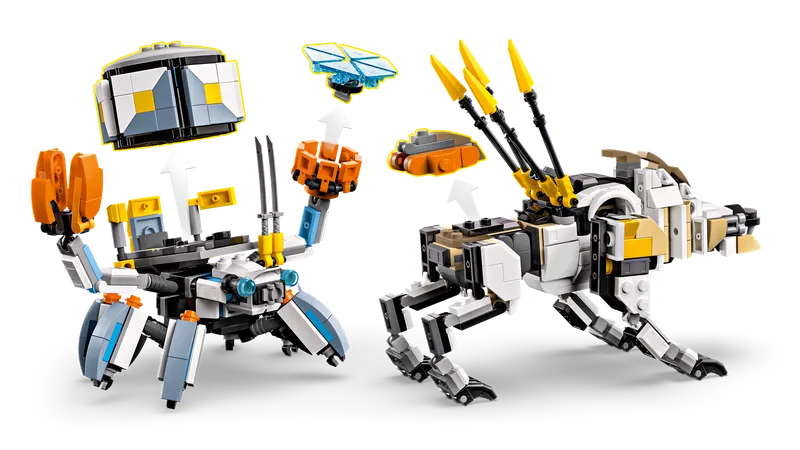 Aloy en Varl vs. Shell-Walker en Sawtooth van LEGO – productfoto 3 van 6