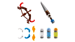 Aloy en Varl vs. Shell-Walker en Sawtooth van LEGO – productfoto 5 van 6
