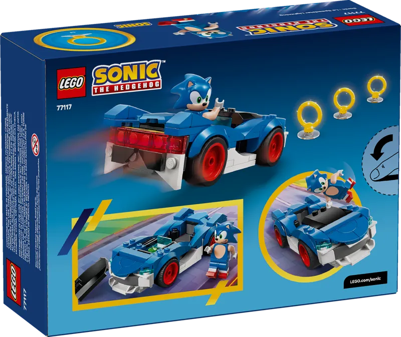 Sonic: Speedster Lightning fra LEGO – produktbillede 11 af 11