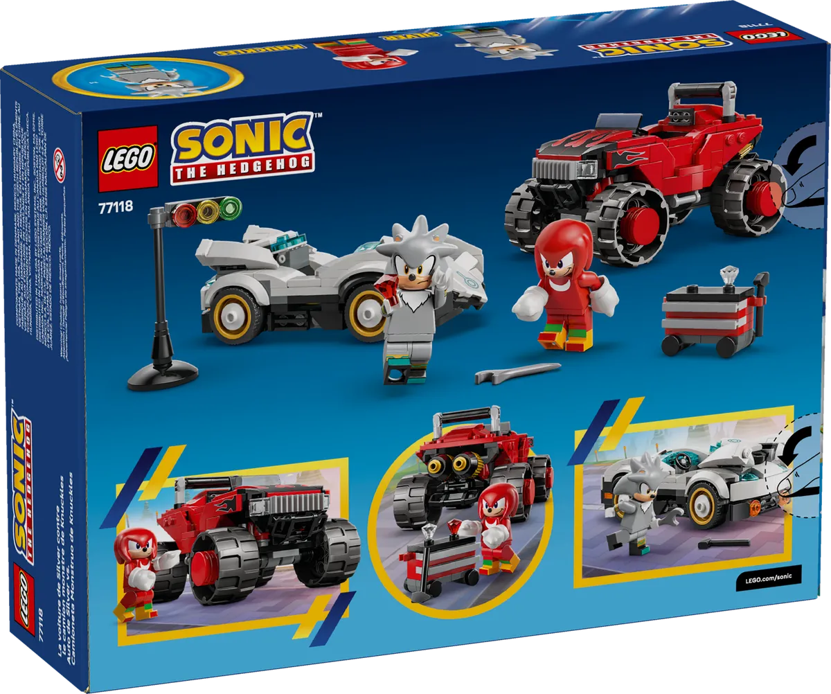 LEGO Silver's Car vs. Knuckles' Monster Truck (77118) - image 11
