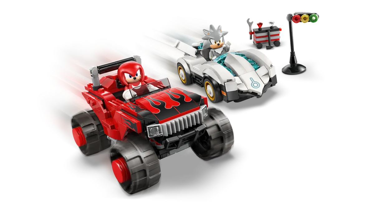 LEGO Silver's Car vs. Knuckles' Monster Truck (77118) - image 4