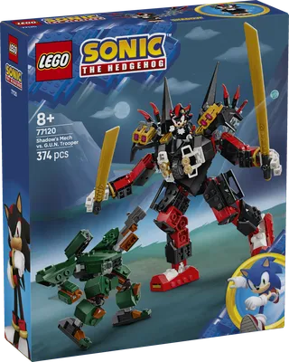 Shadow's Mech vs. G.U.N. Trooper van LEGO – productfoto 2 van 7