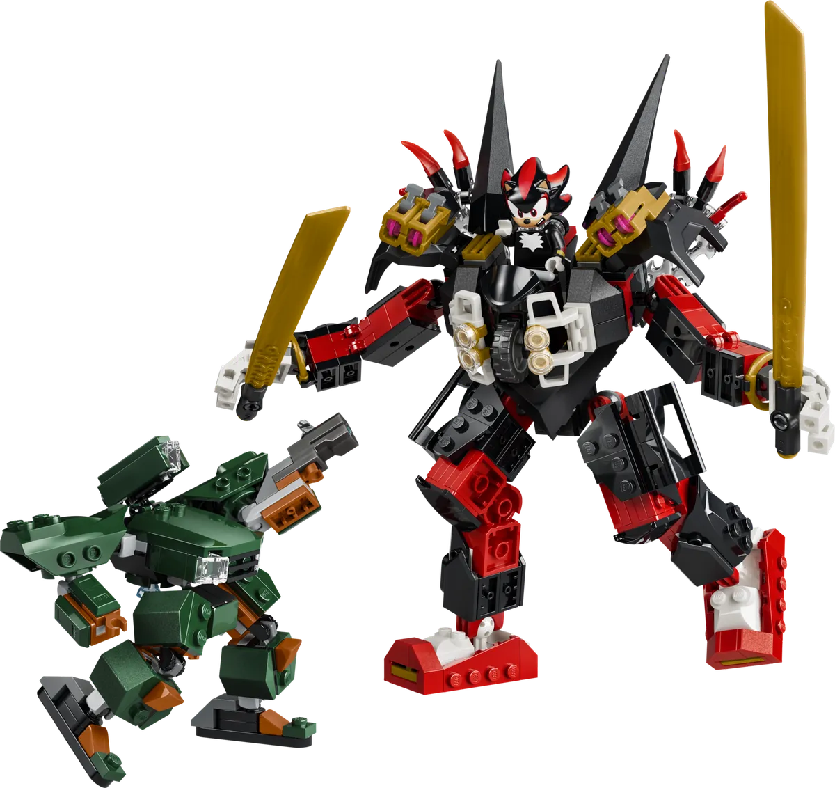 LEGO Shadow's Mech vs. G.U.N. Trooper (77120)