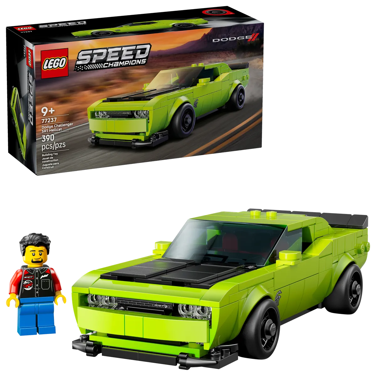LEGO Dodge Challenger SRT Hellcat Sports Car (77237) - Bild 5