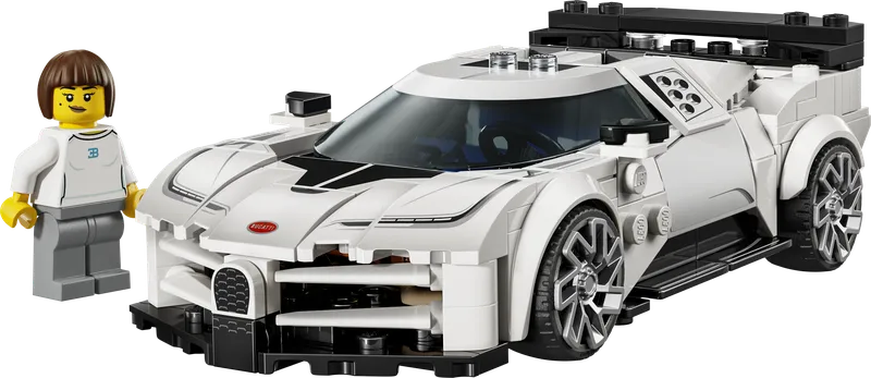 LEGO 77240 Bugatti Centodieci Hyper Sports Car, 291 stenen