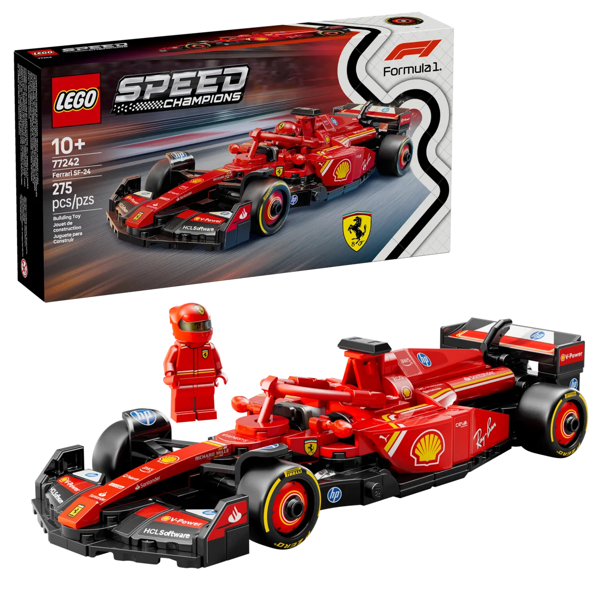 LEGO Ferrari SF-24 F1® Race Car (77242) - image 5