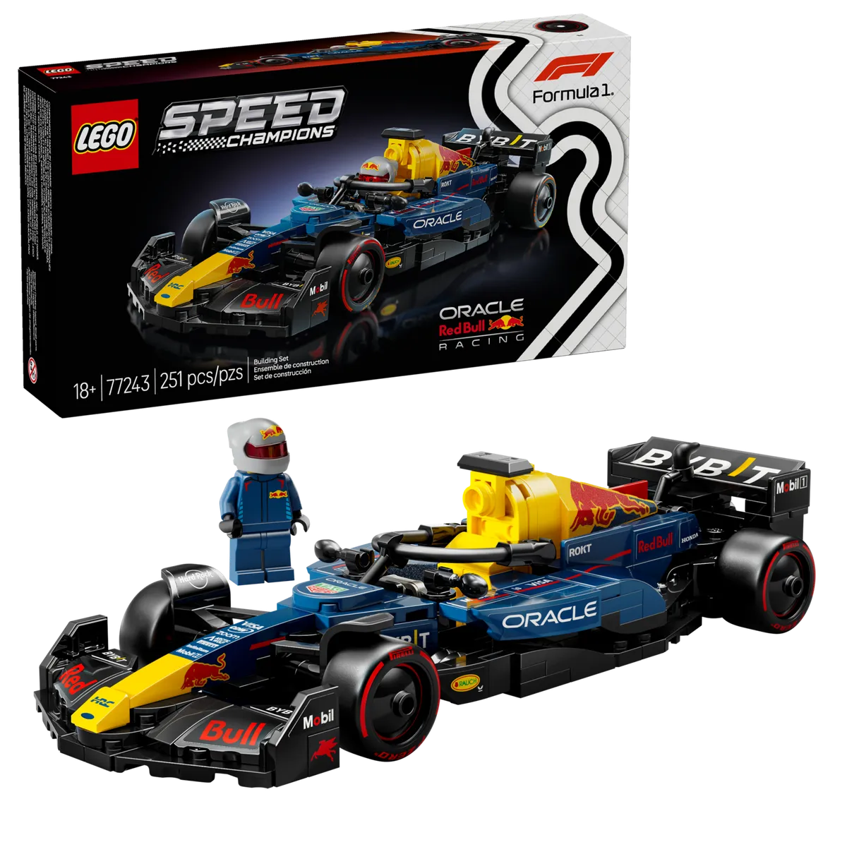 LEGO Oracle Red Bull Racing RB20 F1® Race Car (77243) - Bild 5