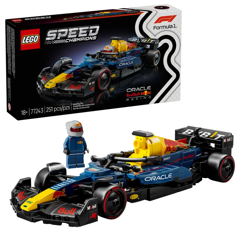 LEGO 77243 Oracle Red Bull Racing RB20 detail image