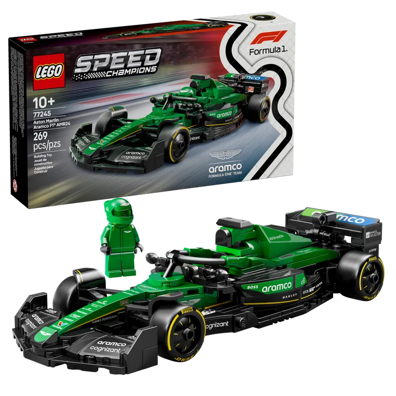 Aston Martin Aramco F1® AMR24 Race Car von LEGO – Produktfoto 2 von 9