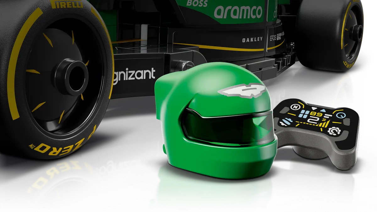 LEGO Aston Martin Aramco F1® AMR24 Race Car (77245) - Bild 2