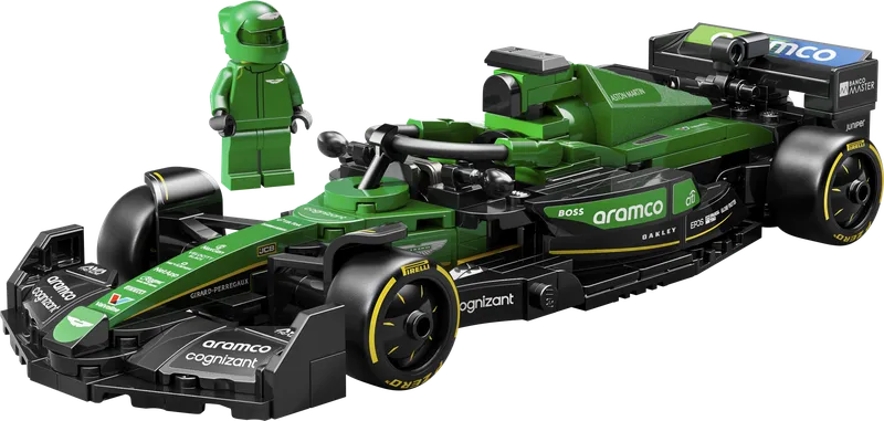 LEGO 77245 Aston Martin Aramco AMR24, 269 stenen