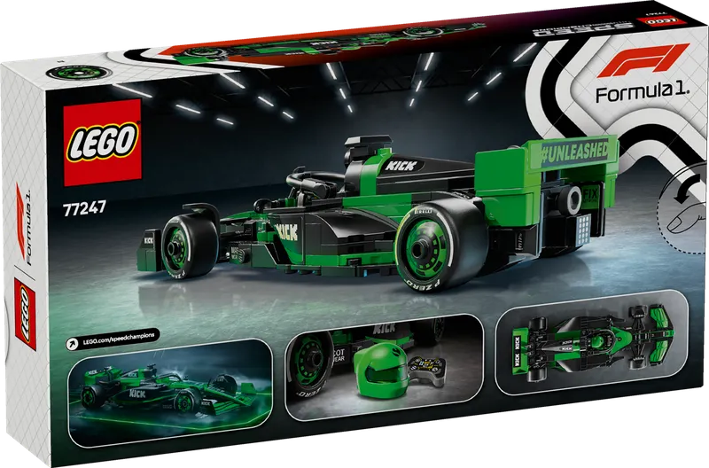KICK Sauber F1® Team C44 Race Car van LEGO – productfoto 10 van 10