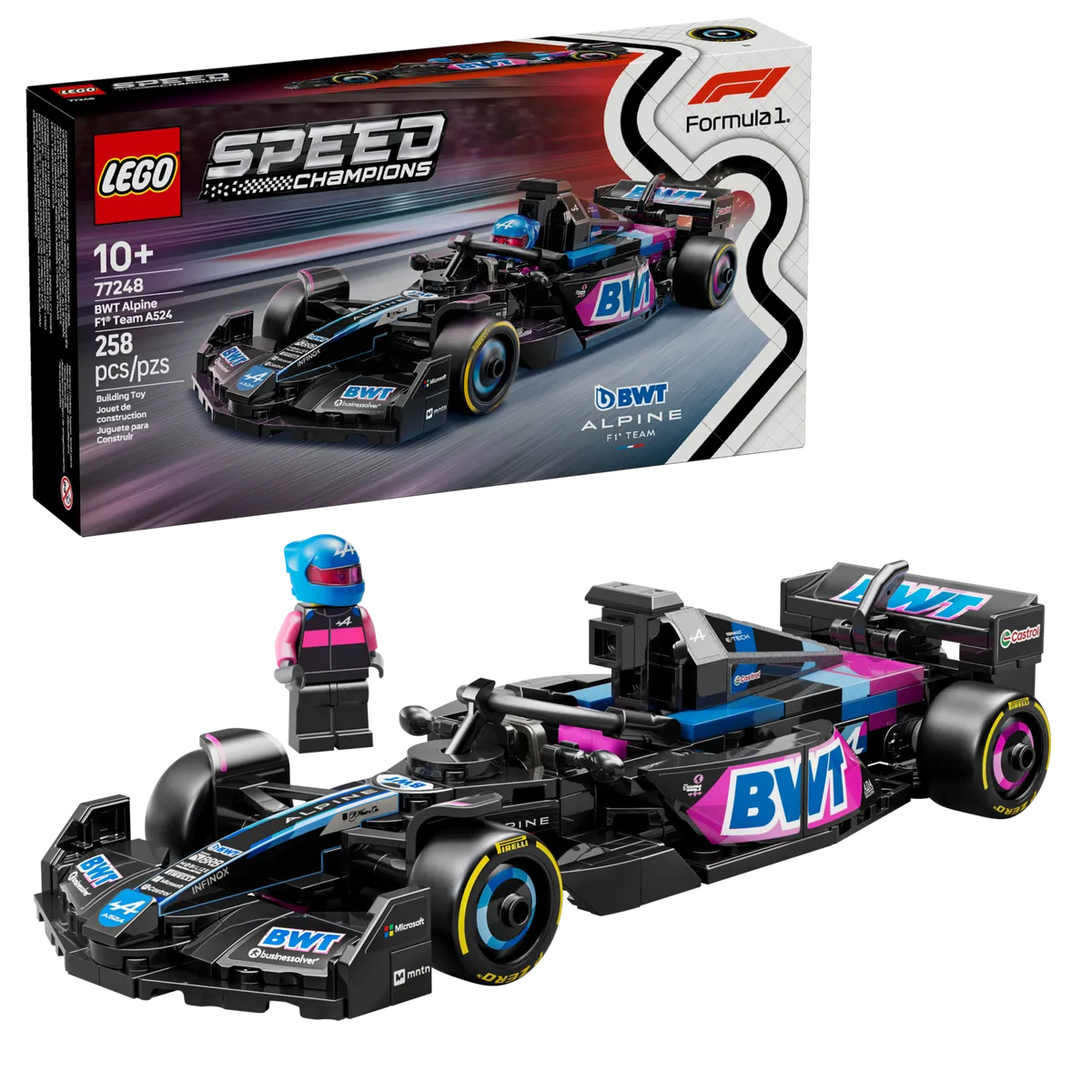 LEGO BWT Alpine F1® Team A524 Race Car (77248) - Bild 5