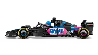 BWT Alpine F1® Team A524 Race Car van LEGO – productfoto 3 van 10