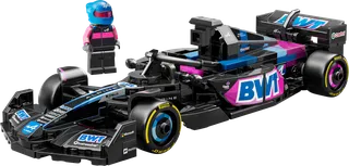 BWT Alpine F1® Team A524 Race Car van LEGO – productfoto 1 van 10