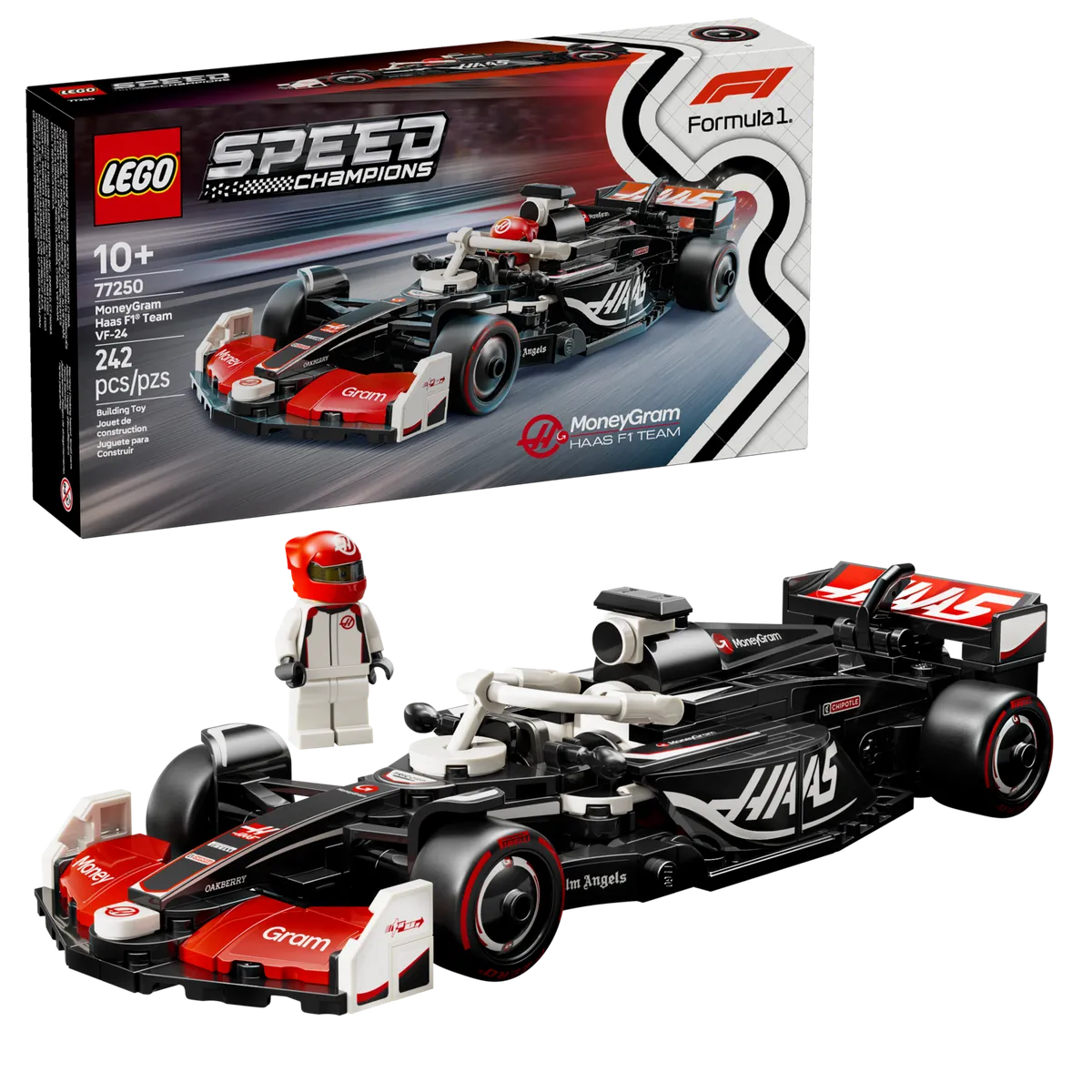 LEGO MoneyGram Haas F1® Team VF-24 Race Car (77250) - Bild 4