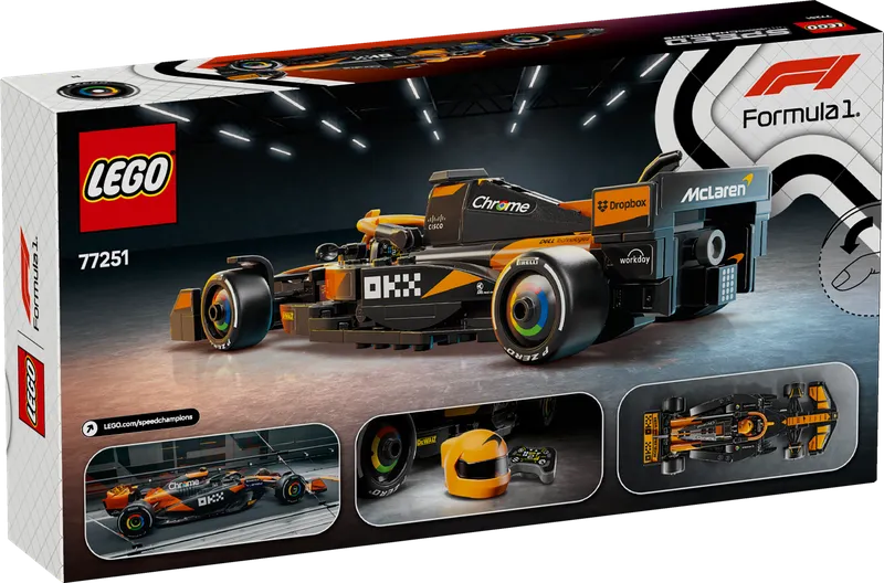 McLaren F1® Team MCL38 Race Car de LEGO – photo du produit 11 sur 11
