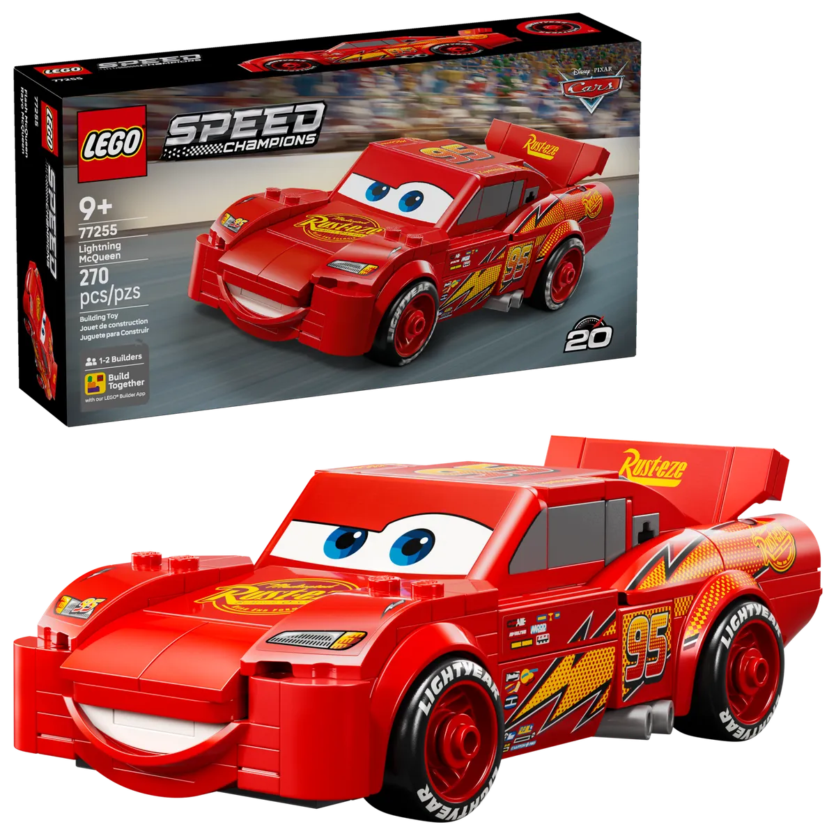 LEGO Lightning McQueen (77255) - afbeelding 5