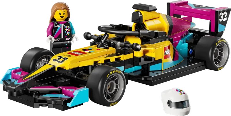 LEGO 77258 F1 Academy LEGO racewagen, 201 stenen