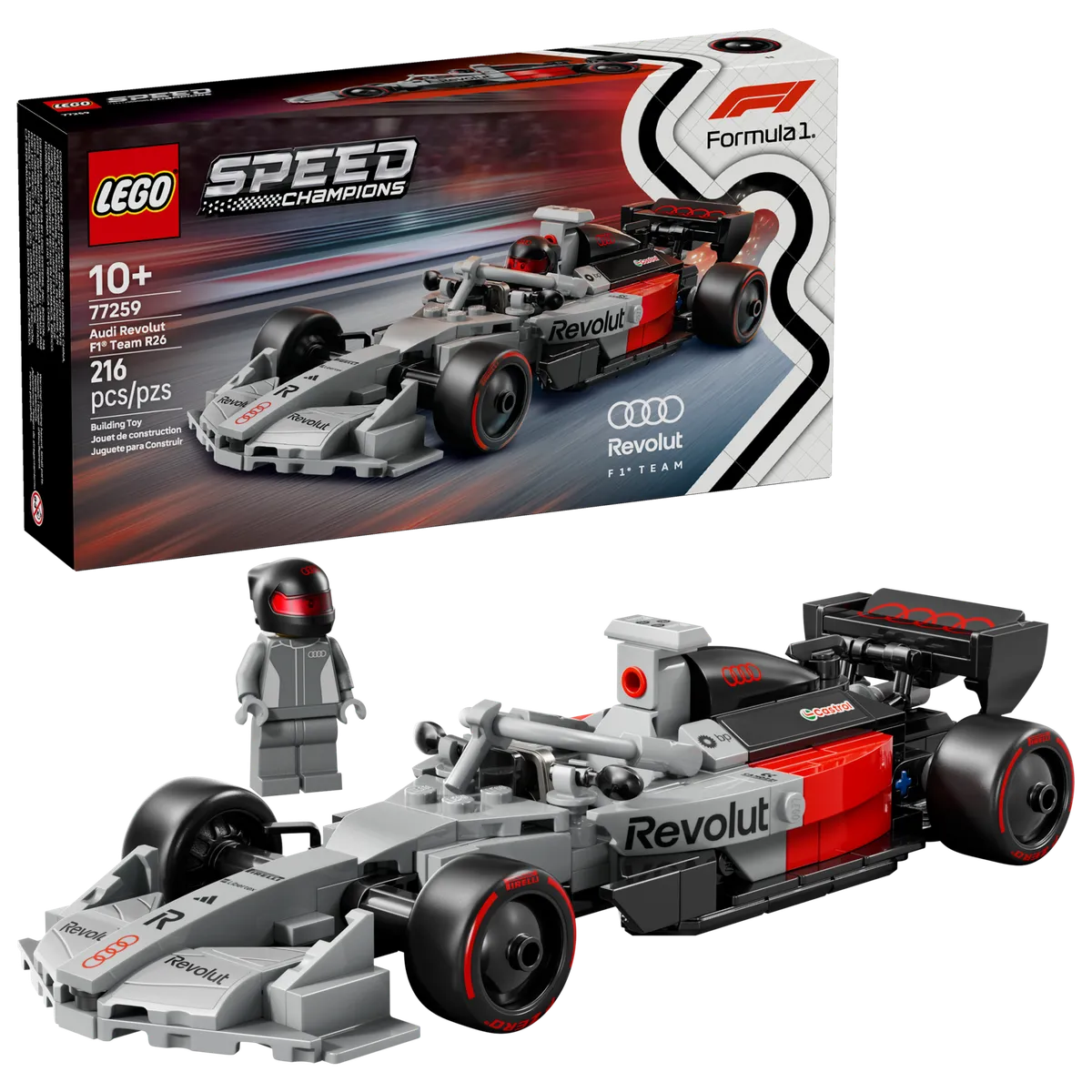 LEGO Audi Revolut F1® Team R26 Race Car (77259) - Bild 5