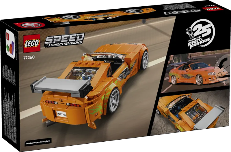 The Fast and The Furious Toyota Supra MK4 by LEGO – product photo 12 of 12